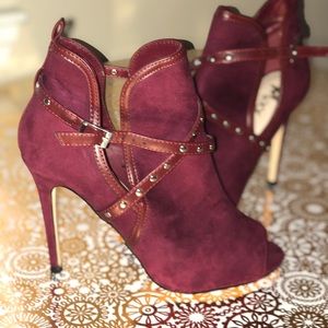 *NEW* suede booties